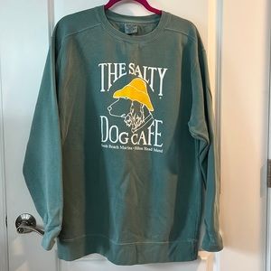 The Salty Dog Comfort Colors crew neck sweater